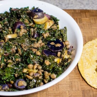 Kale Tacos With Lentils & Potatoes