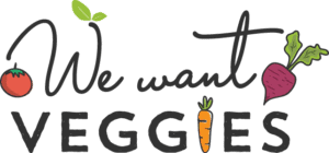 We Want Veggies Logo