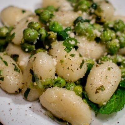 Gnocchi With Spring Peas