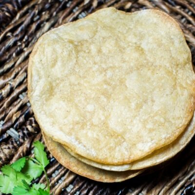 Baked Tostada Shells