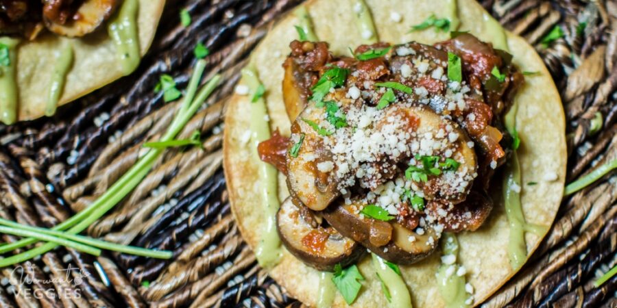 Mushroom Tostadas