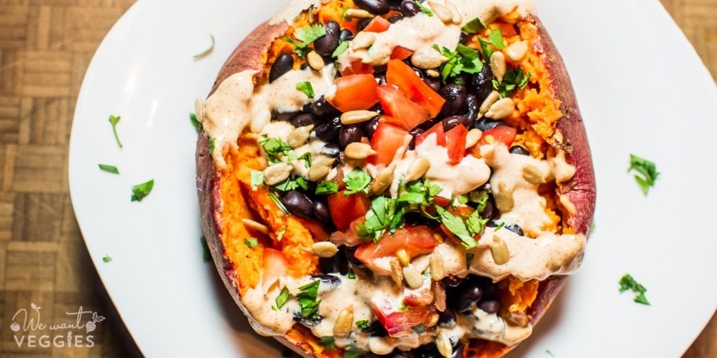 Southwestern Stuffed Sweet Potato