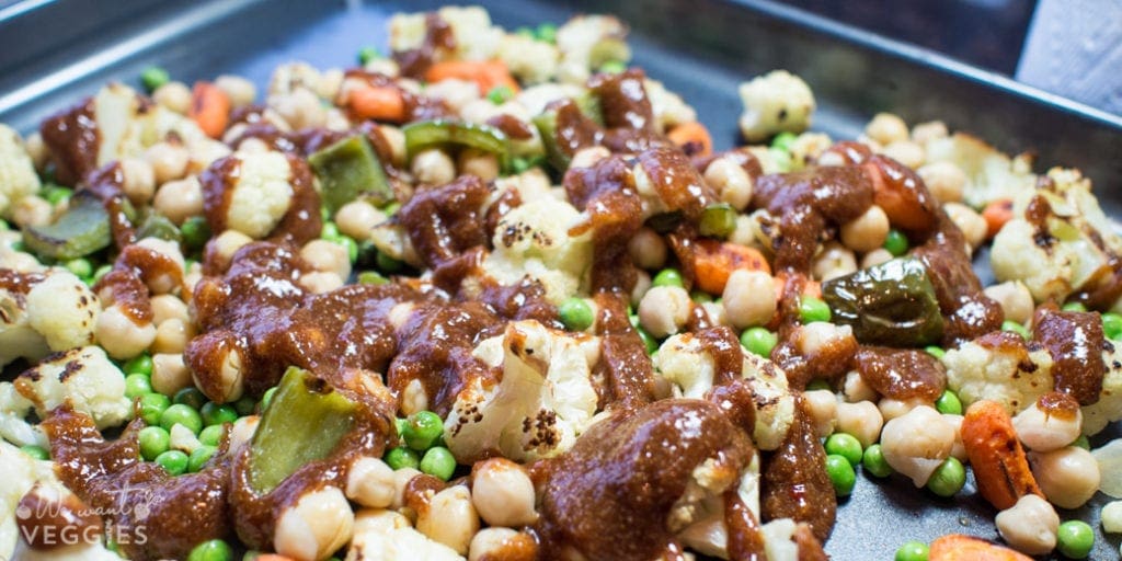 Sheet Pan Manchurian Vegetables - Step 4