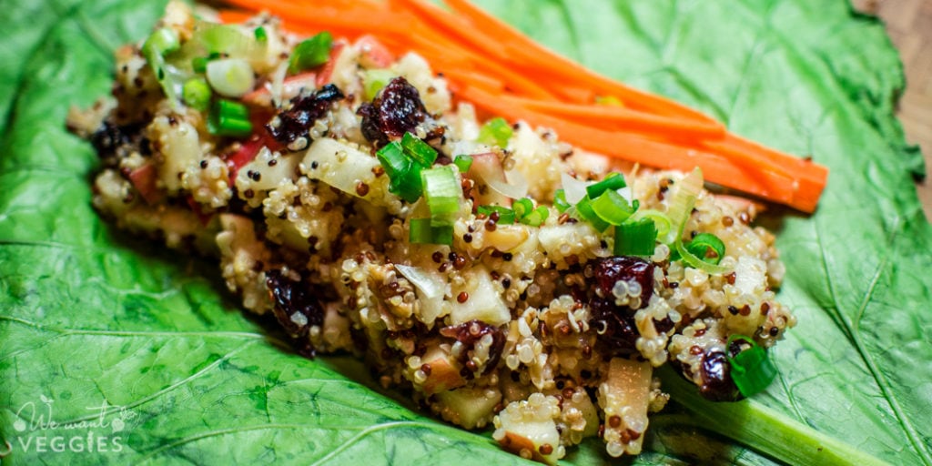 Holiday Quinoa Wraps - Step 2