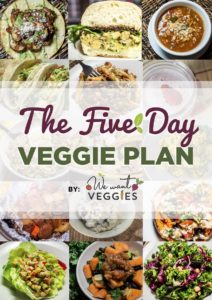 The Five Day Veggie Plan Book Cover
