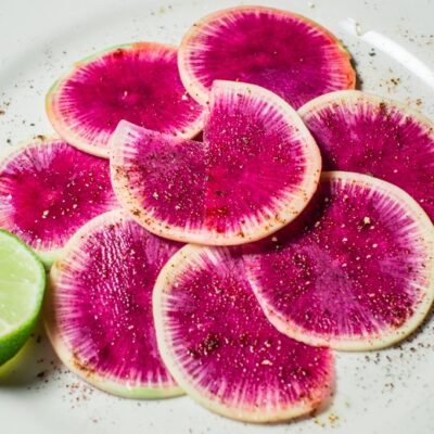 Chili Lime Radish Slices