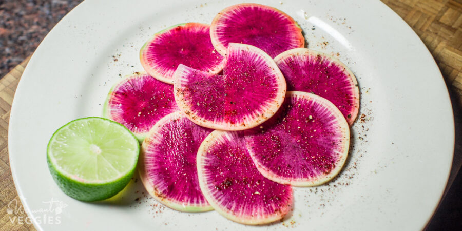 Chili Lime Radish Slices