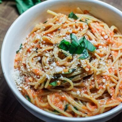 Creamy Red Pepper Pasta