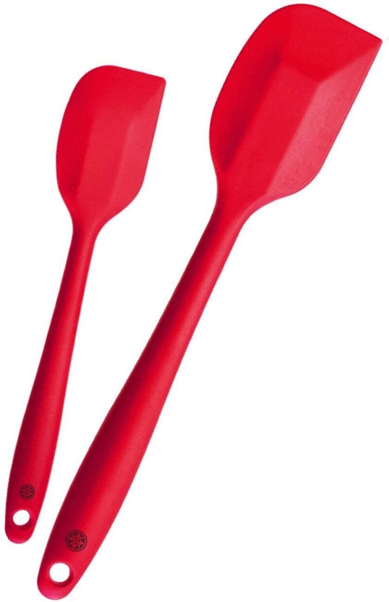 Two Red Spatulas