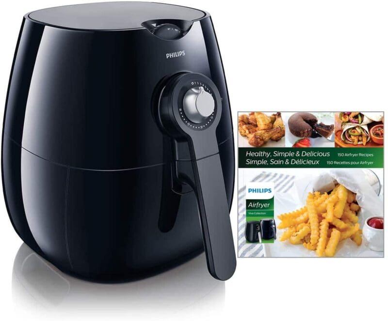 Airfryer with cookbook