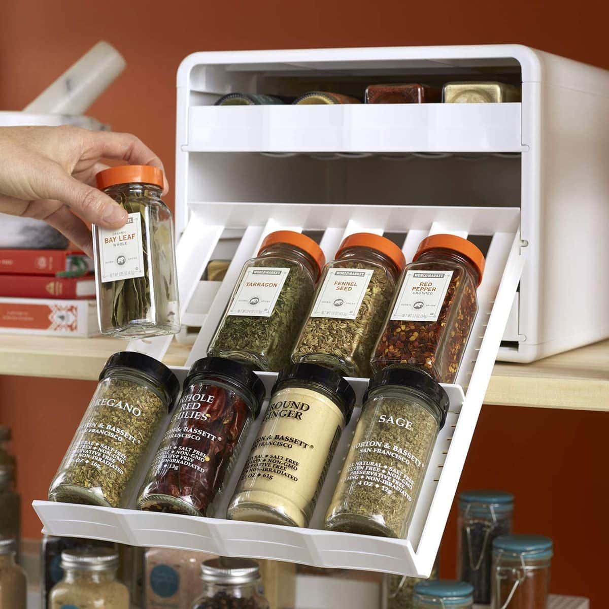 Adjustable Spice Stack By YouCopia: All In One Place! - We Want