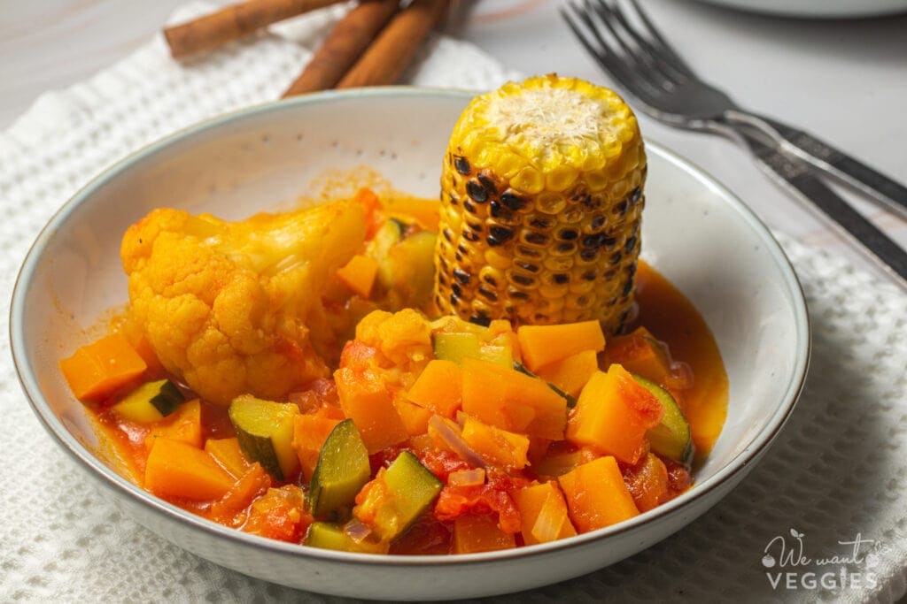 Vegetable Tagine in a bowl