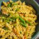 Fusilli With Green Beans & Almonds
