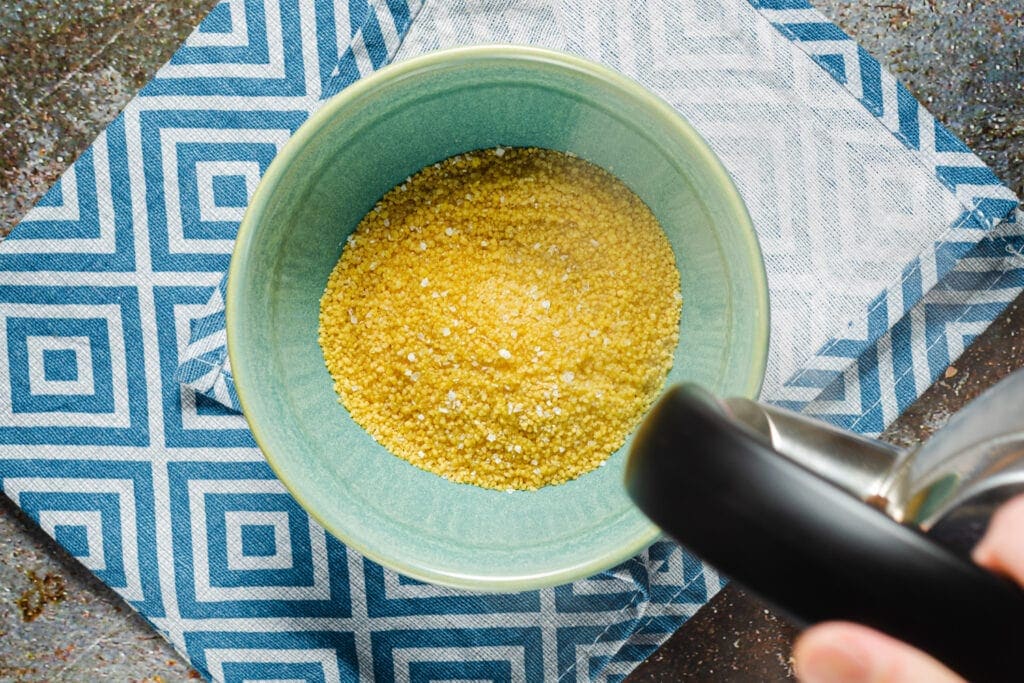 couscous in bowl