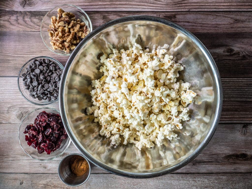 Display of ingredients