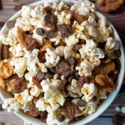 Pumpkin Spice Popcorn Trail Mix