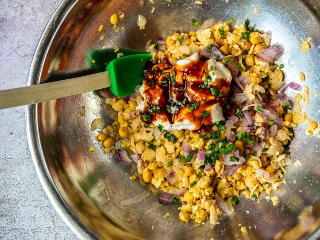 All ingredients in a bowl.