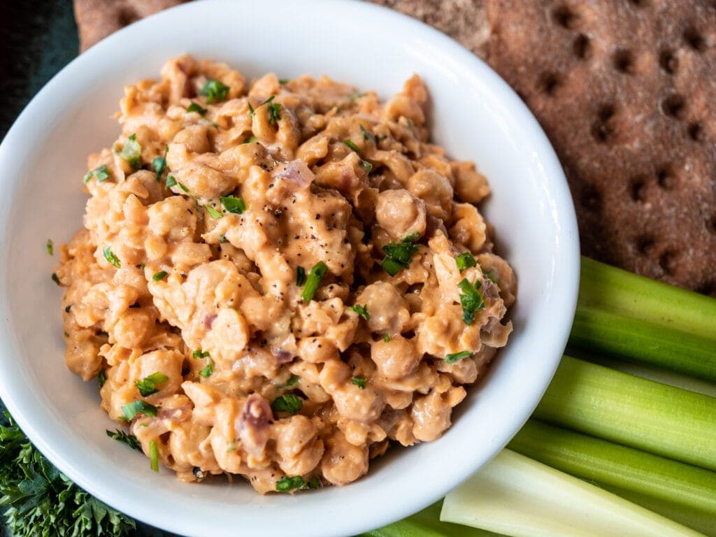 Gochujang Chickpea Salad