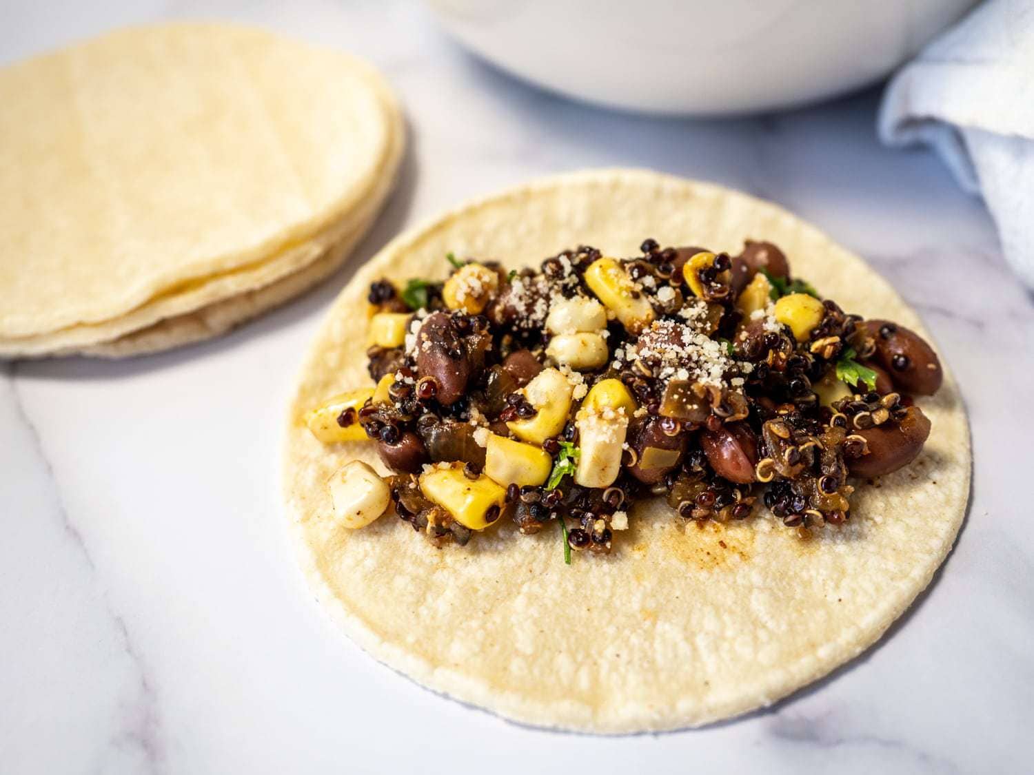 Bean And Quinoa Taco