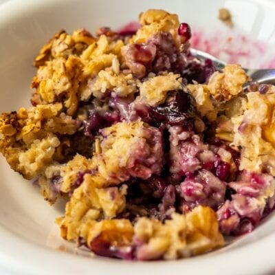 Baked Blueberry Oatmmeal