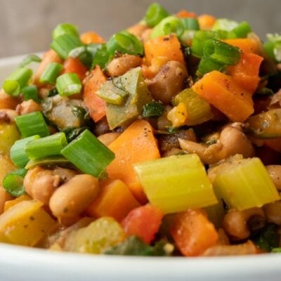 A bowl of Hoppin' John