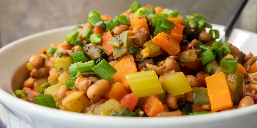 A bowl of Hoppin' John