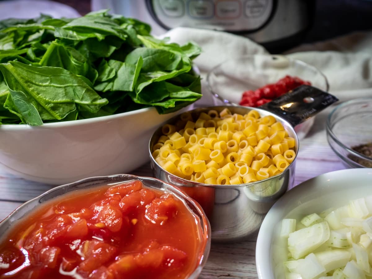 Tomato Florentine Soup In Instant Pot - We Want Veggies